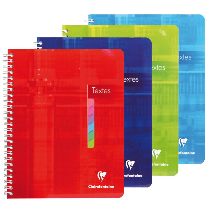 Clairefontaine lined writing exercise book, 170×220 mm, 144 pages, 90 g paper