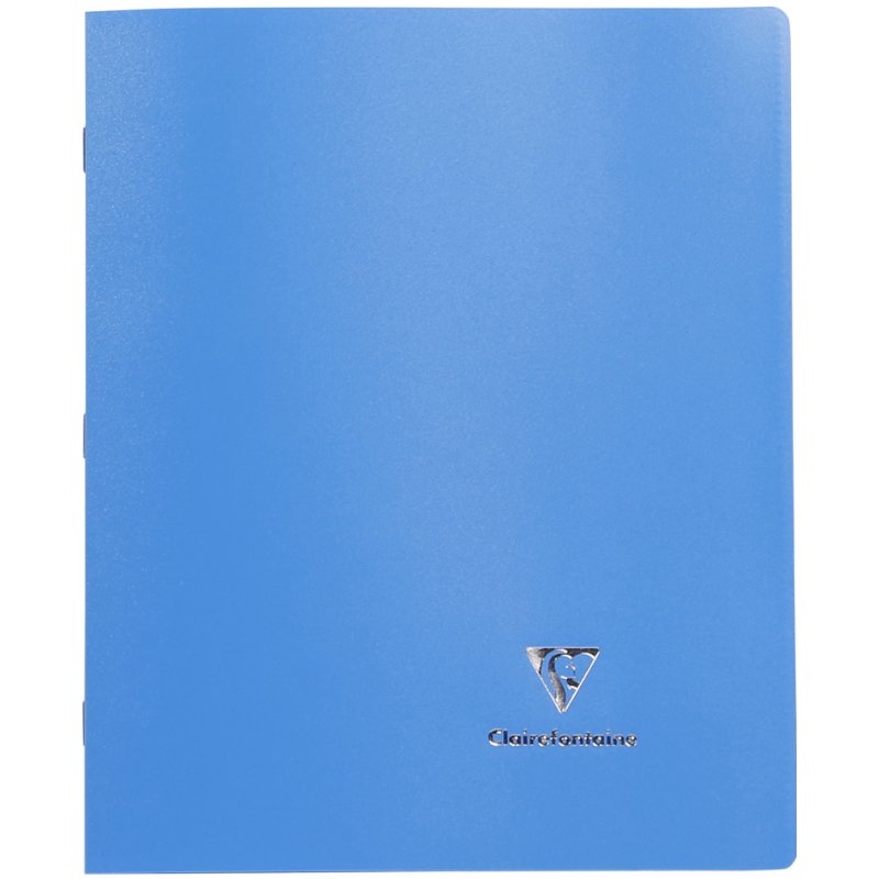 Clairefontaine cahier couverture plastique, 240×320 mm, quadrillé, jaune