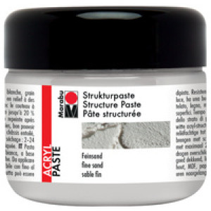 Marabu acryl structuurpasta, grofkorrelig, 225 ml