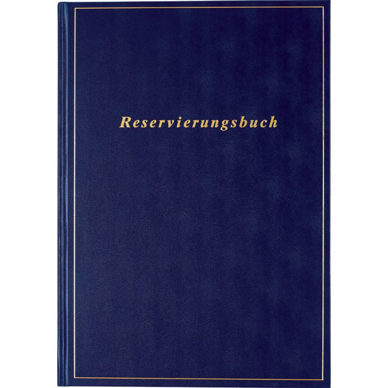 rido idé Buchkal reservation book, dark blue, A4