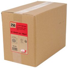 GPV verzendtassen, 260 × 330 mm, bruin, 250 stuks