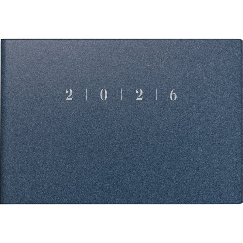 rido idé Agenda de poche Septim Reflection, gris, 152×102 mm