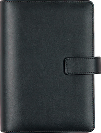rido idé planner Timing 2, A6, zwart, kunstleder