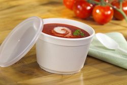 STARPAK soepbekers to go, karton, wit, 470 ml