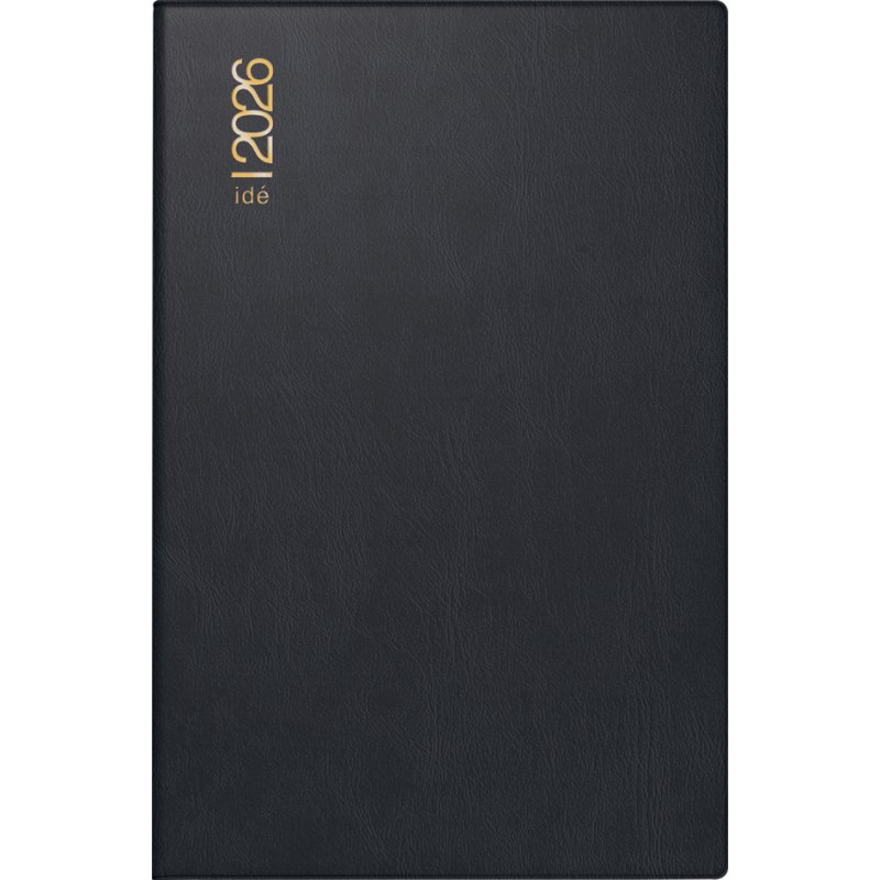 rido idé taschenkalender partner/Industrie, zwart, 72×112 mm, 2027