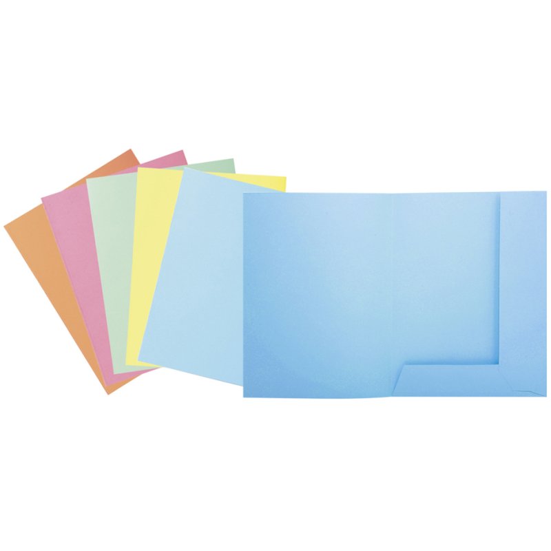 EXACOMPTA dossiermappen SUPER 250, A4, kleurassortiment, 50 stuks