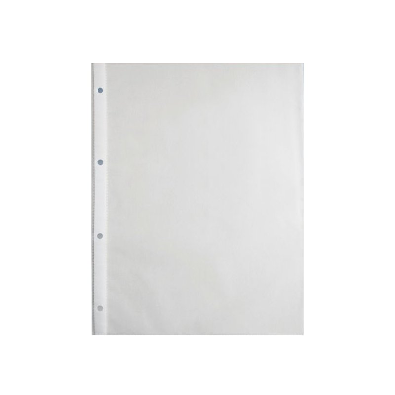proOFFICE pochettes de présentation A4, film PP structuré, 0,12 mm, 100 pcs