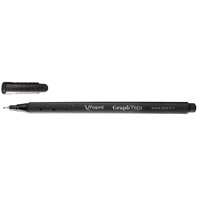 Maped fineliner Graph'Peps, noir, 0,4 mm