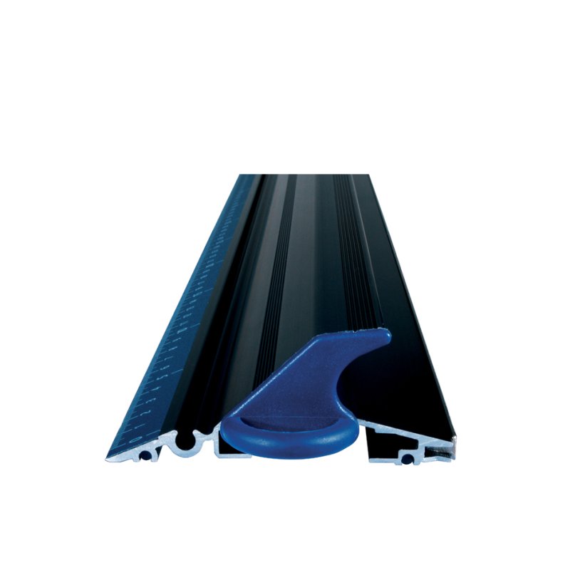 Maped règle de coupe Quadro, aluminium, 800 mm, bleu/noir