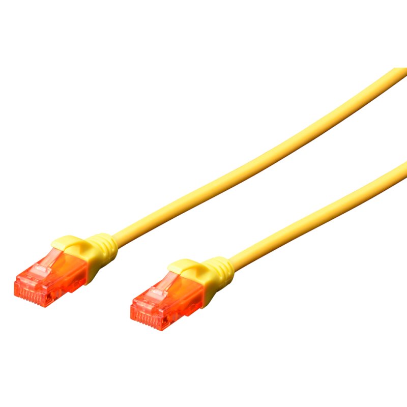 DIGITUS câble réseau Cat6 U/UTP, gris, 2 mètres