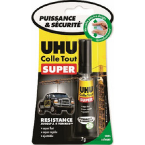 UHU superlijm Strong & Safe, 7 gram, blister