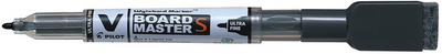 PILOT whiteboardmarker V Board Master S, navulbaar, zwart, met sponsje