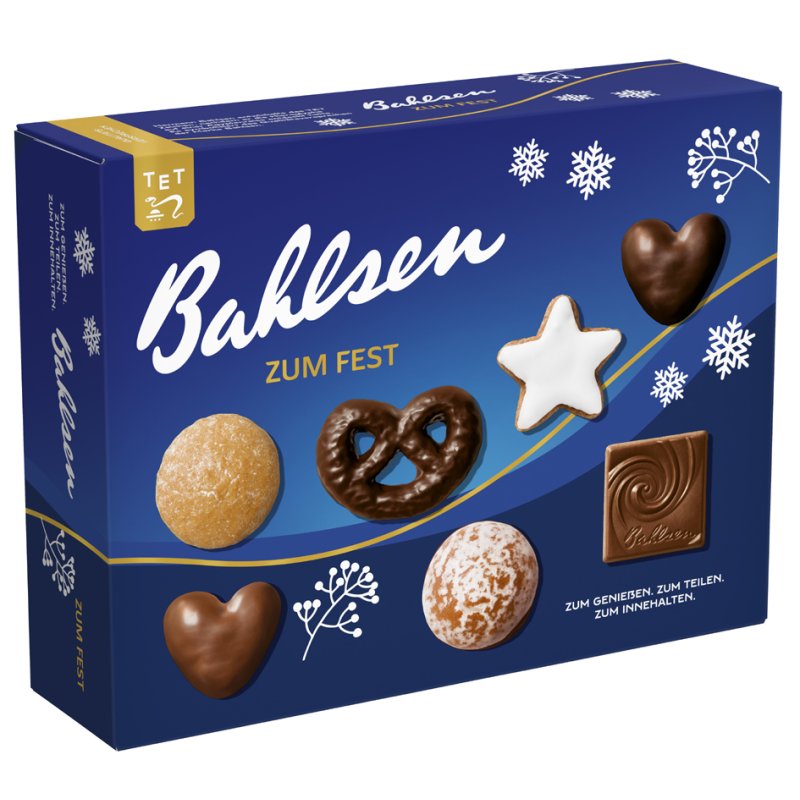 Bahlsen Biscuits de Noël Assortiment Cadeau 'Zum Fest' 500g