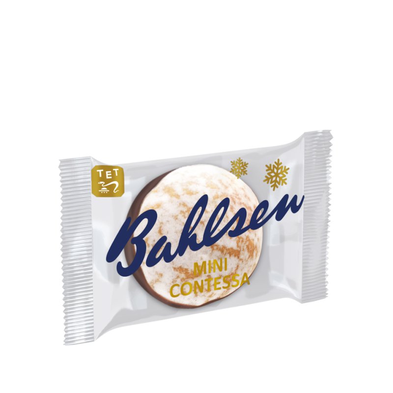 Bahlsen Mini Contessa - Petits pains d'épices ronds au chocolat (130 pièces)