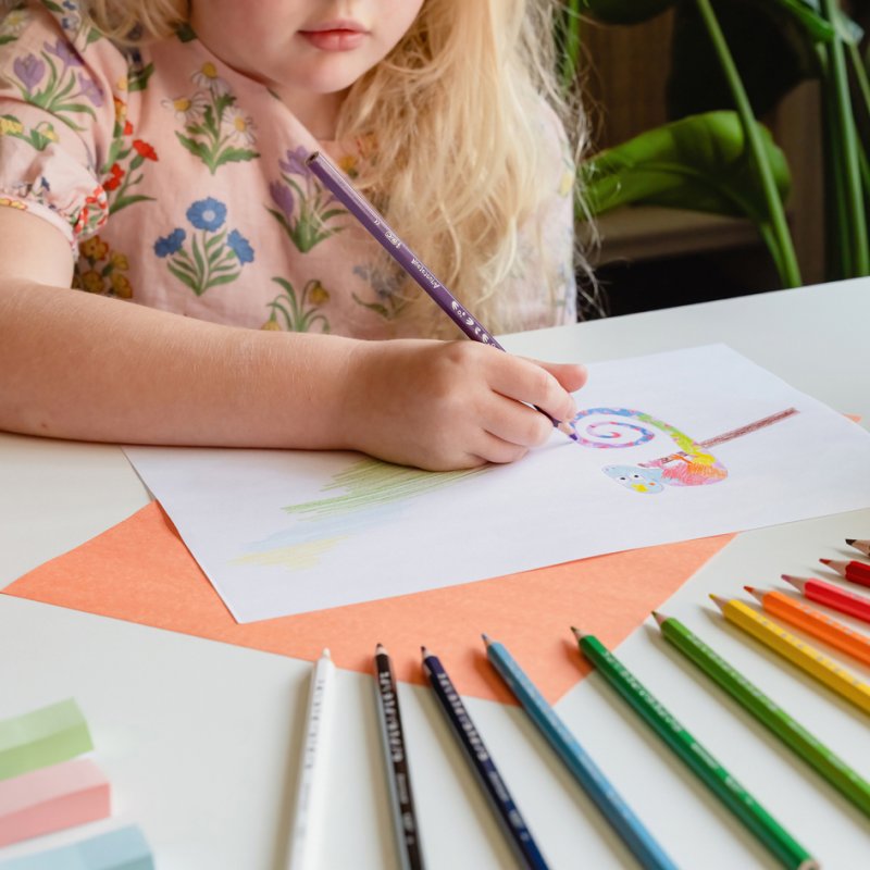 BIC KIDS aquarel kleurpotloden Aquacouleur, uitwasbaar, 12 stuks