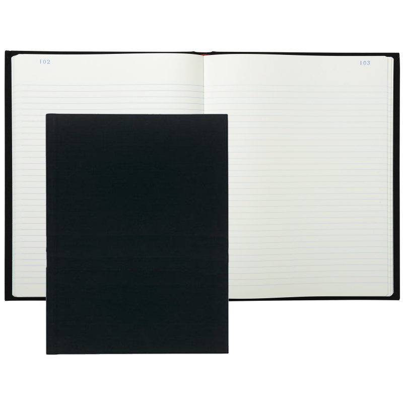 EXACOMPTA registre commercial, 320 × 250 mm, 200 pages, ligné