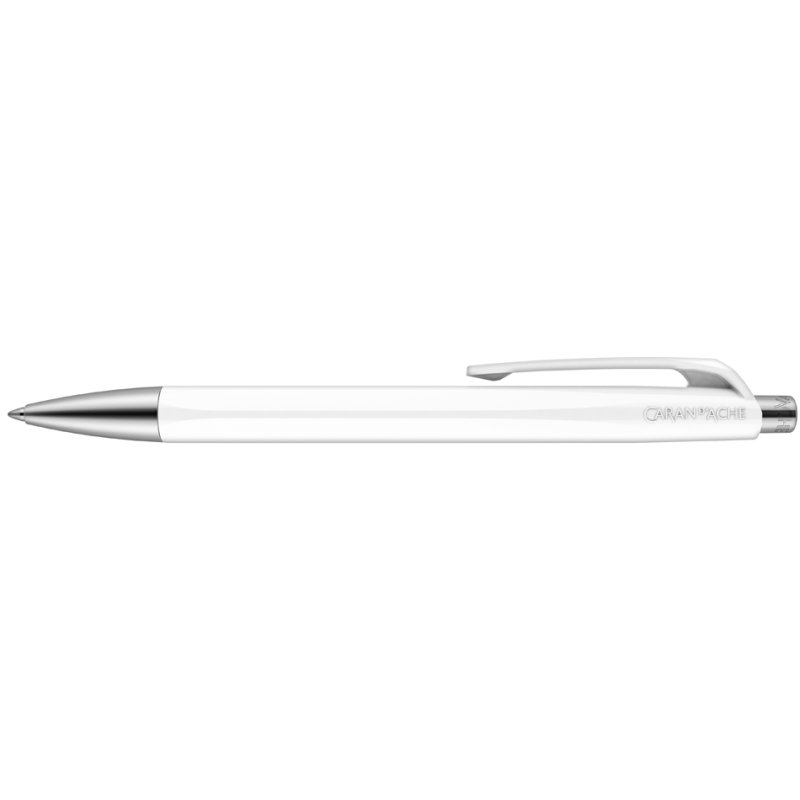 CARAN D'ACHE stylo à bille 888 Infinite, gris anthracite, rechargeables, bleu