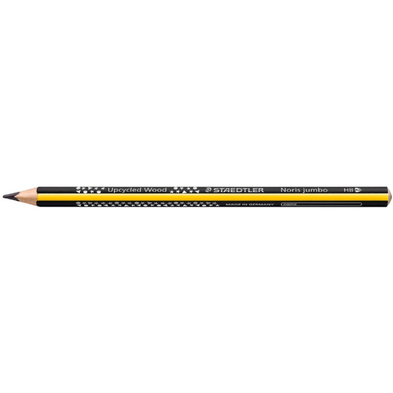 STAEDTLER crayon Noris jumbo triangulaire, HB, jaune/noir, 4,0 mm