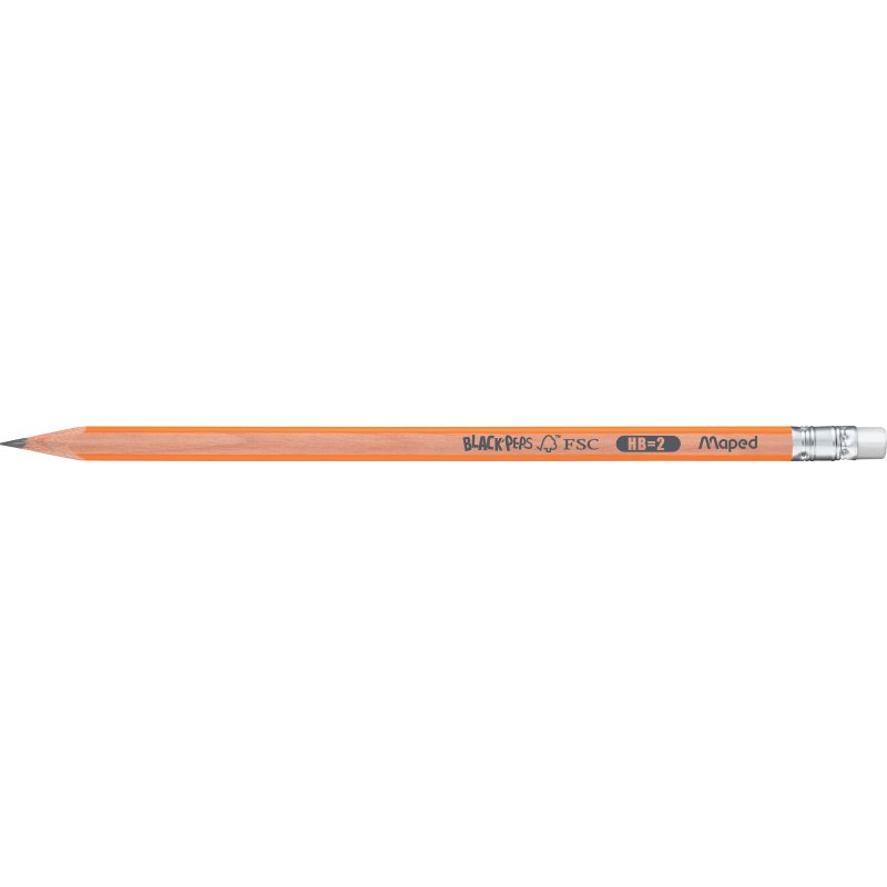 Maped pencil HB, triangular, 12 pieces