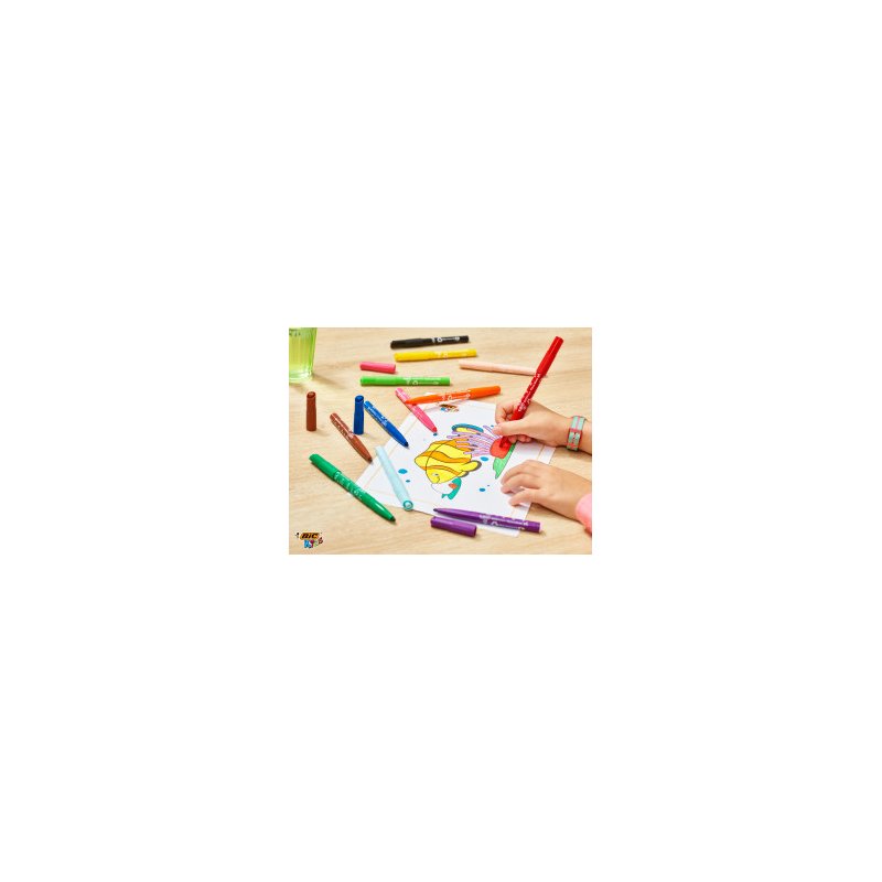 BIC XL Ecolutions colouring pencils, washable, 48 pieces