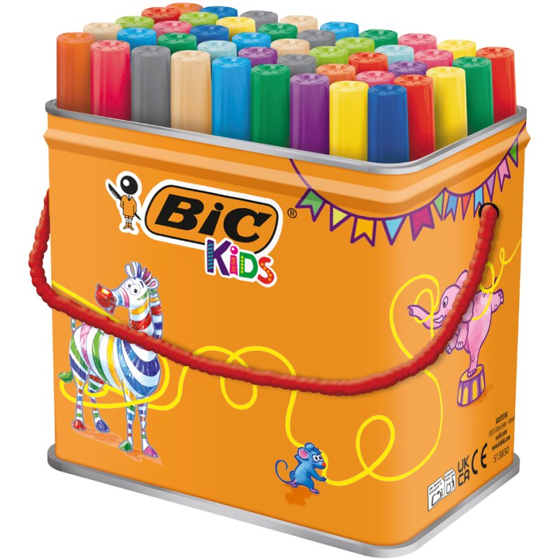 BIC XL Ecolutions colouring pencils, washable, 48 pieces