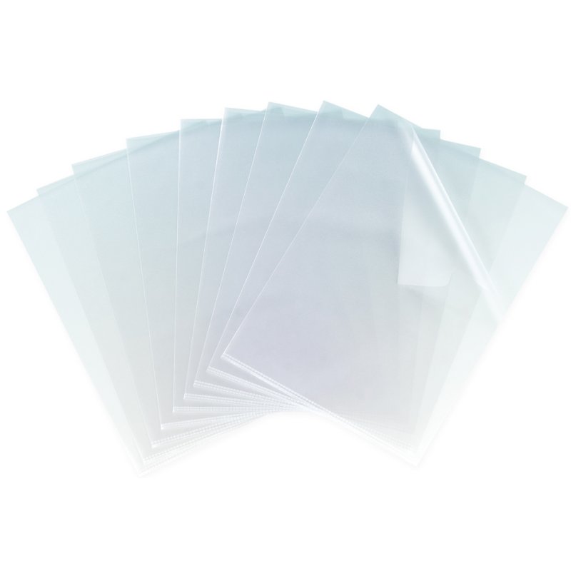 ELBA pochettes perforées Standard A4, PP 0,12 mm, transparent, 100 pièces