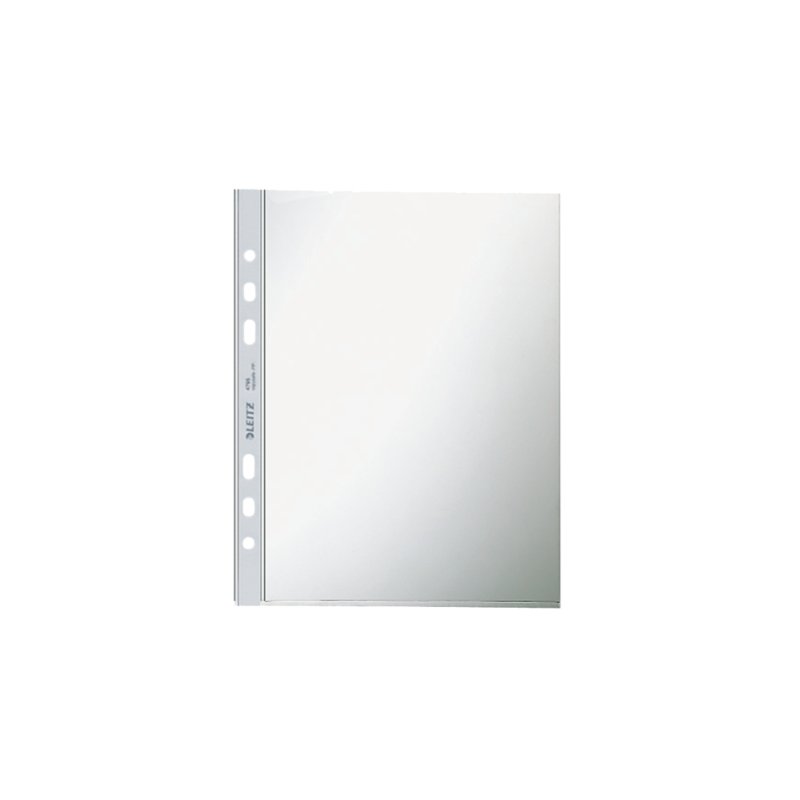 LEITZ pochettes document Standard A5, transparent, 0,08 mm, 100 pièces