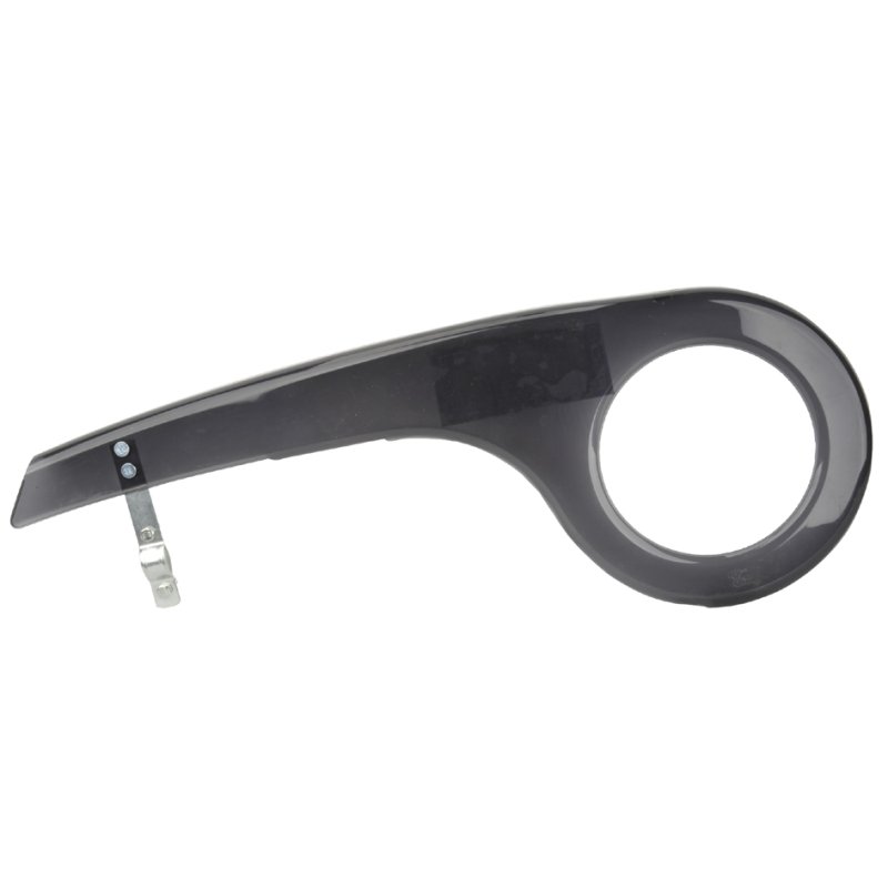 FISCHER protecteur de chaîne vélo universel, noir-transparent, plastique