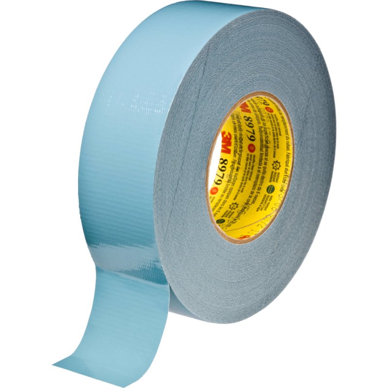 3M Premium weefselband 8979, blauw, 48 mm × 22,8 m, UV-bestendig