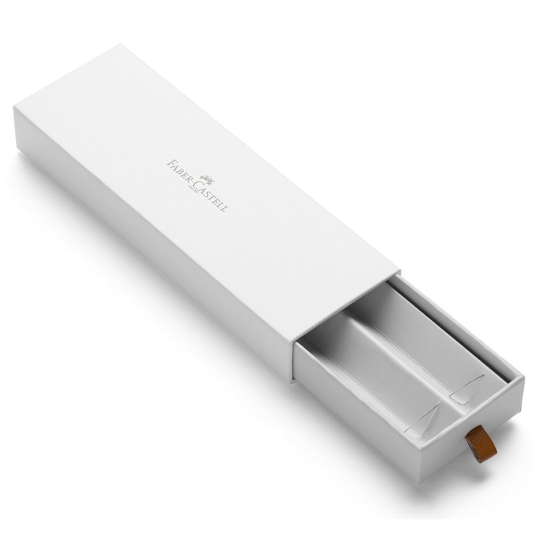 Faber-Castell pennenhouder design, grijs, met deksel