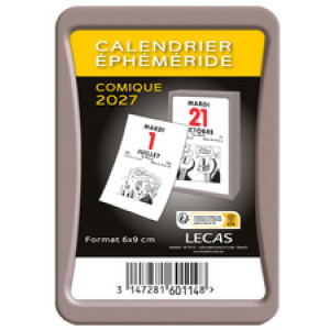 LECAS Scheurkalender, humoristisch, 60 x 90 mm, 2026