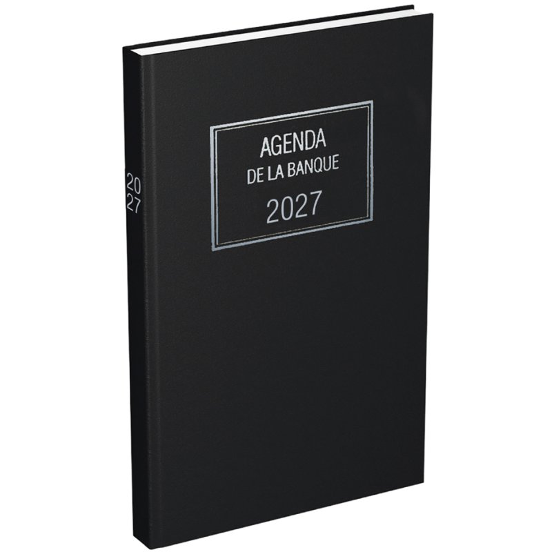 LECAS Agenda de La Banque Large 2026, 180 x 290 mm, 2 parties