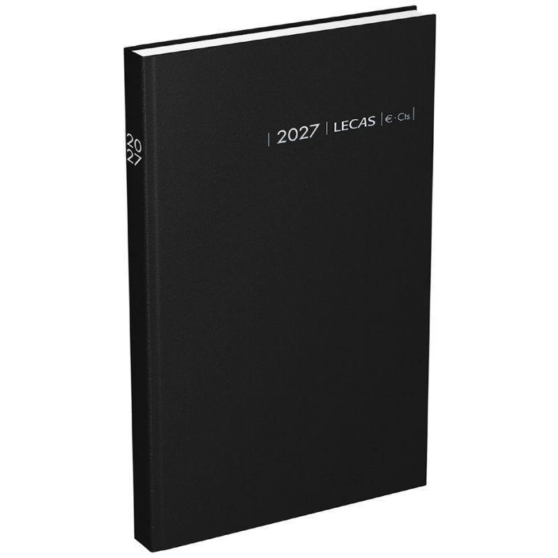 LECAS agenda Couronne, 1 dag per pagina, 120 x 170 mm, 6 stuks