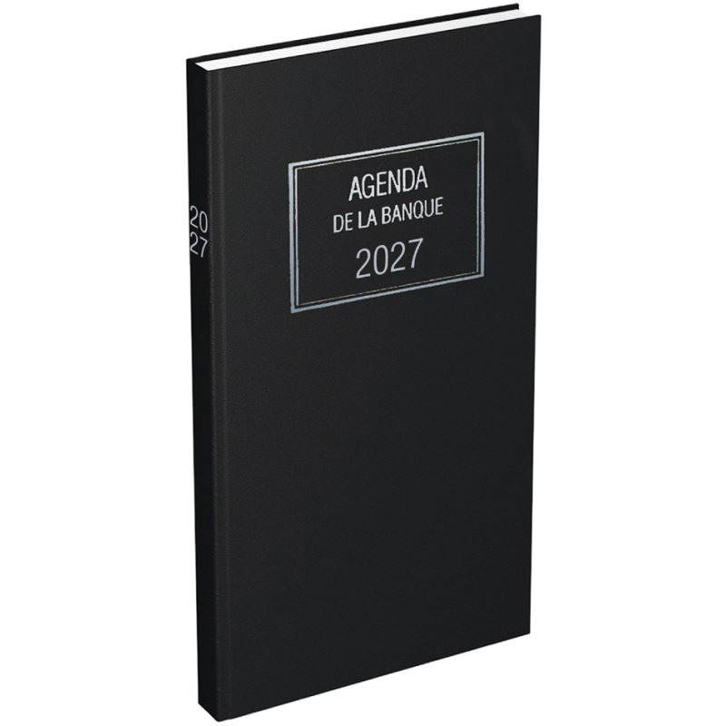 LECAS Agenda Bancaire Long 2026, 150 x 340 mm, 2 parties