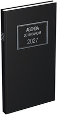 LECAS Zakagenda Lang 2026, 150 x 340 mm, zwart
