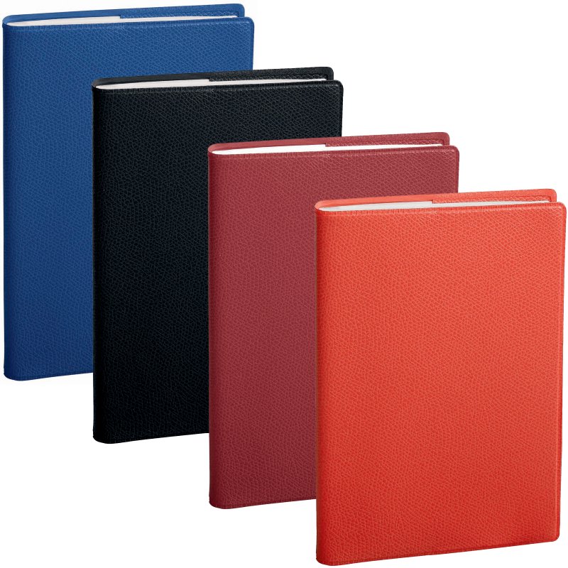 QUO VADIS agenda de poche Affaires, 100 x 150 mm, Impala plastique, assortiment de couleurs