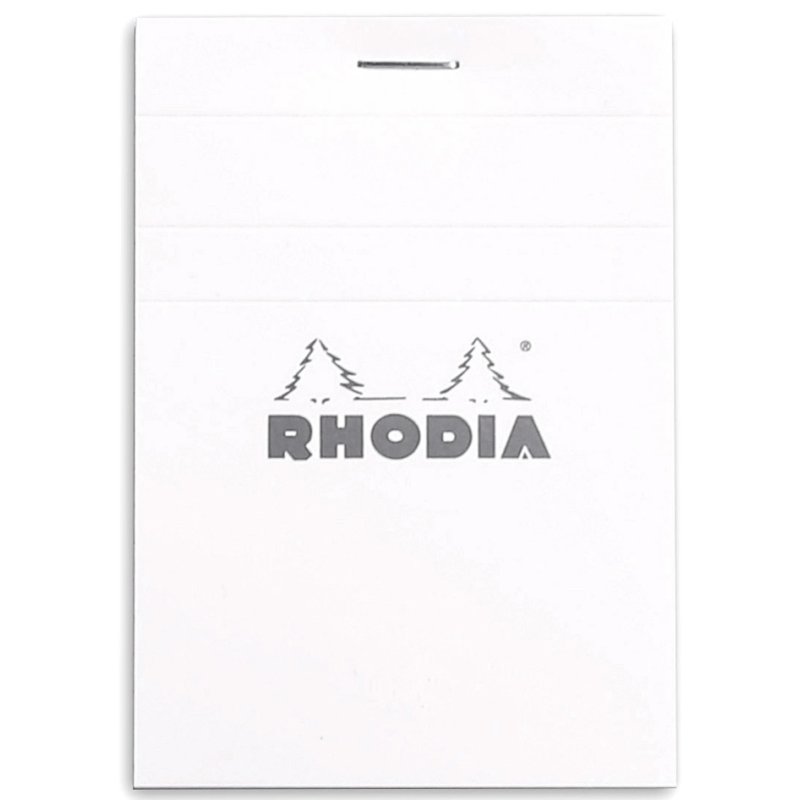 RHODIA notitieblok A7, geruit, wit, 80 vel