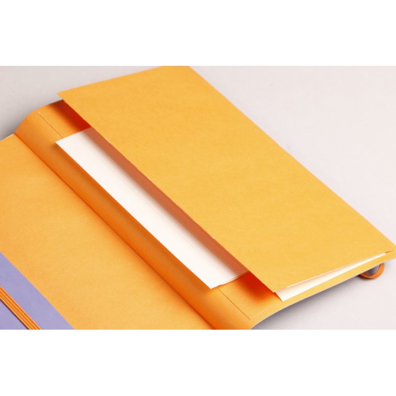 RHODIA bloc-notes RHODIARAMA A6, ligné, orange, 72 feuilles