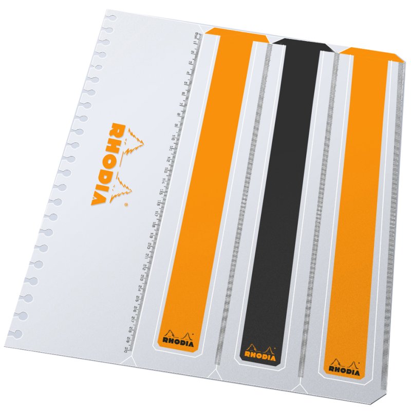 RHODIA bloc-notes Office Note Book, A4+, quadrillé, 80 feuilles