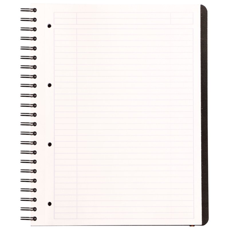 RHODIA bloc-notes Office Pro Book A4+, quadrillé, 80 feuilles, perforé 4 trous