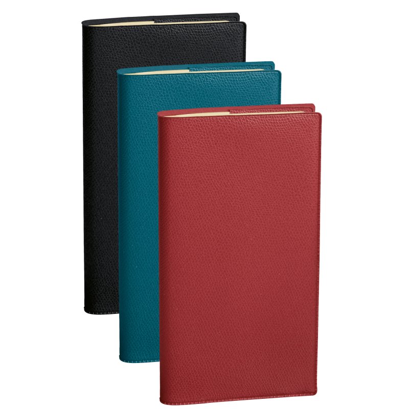 QUO VADIS zakagenda Planital S Prestige, 88 x 170 mm, zwart, spiraalband