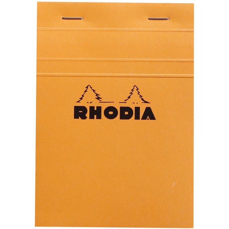 RHODIA notitieblok No. 13, A6, geruit, oranje