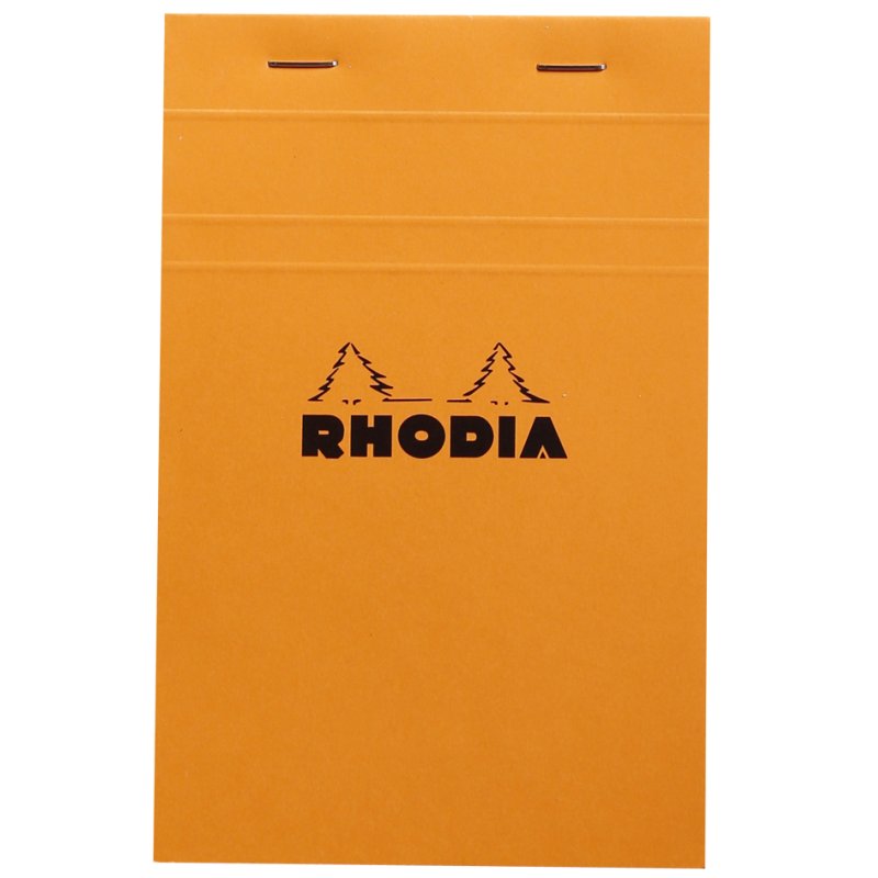 RHODIA bloc-notes No. 14, A5, quadrillé, noir