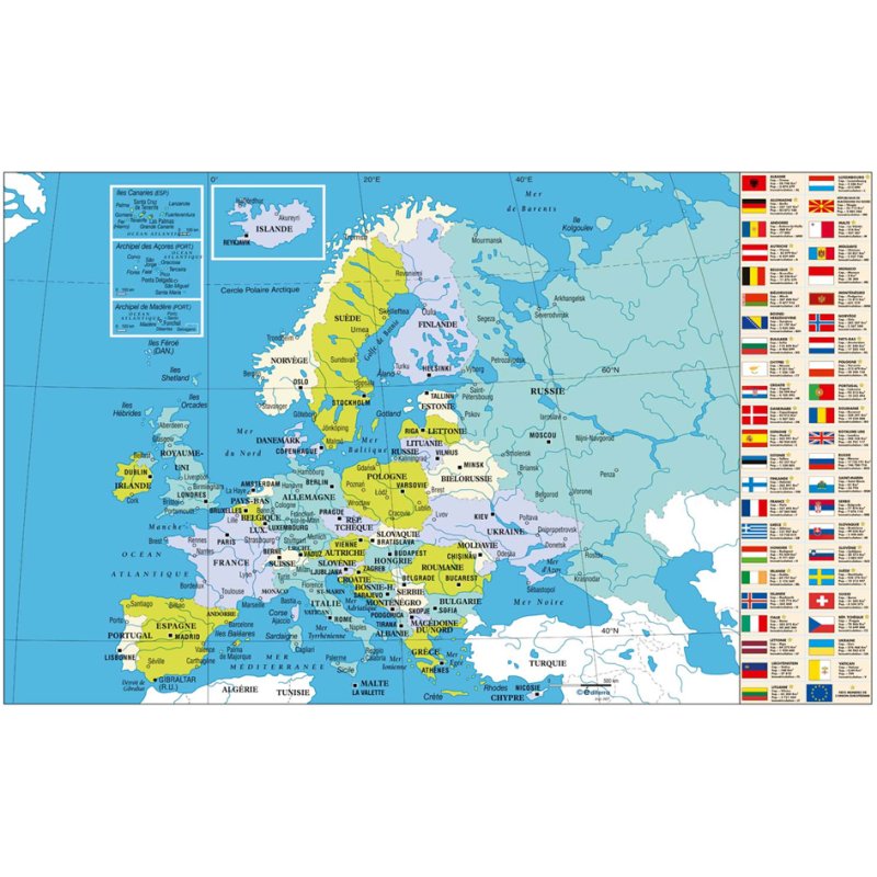QUO VADIS Equology wall calendar, 650 x 430 mm, 14 months, recycled paper
