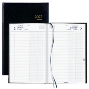 Brepols Agenda Banquier 2026 large, 2 delen