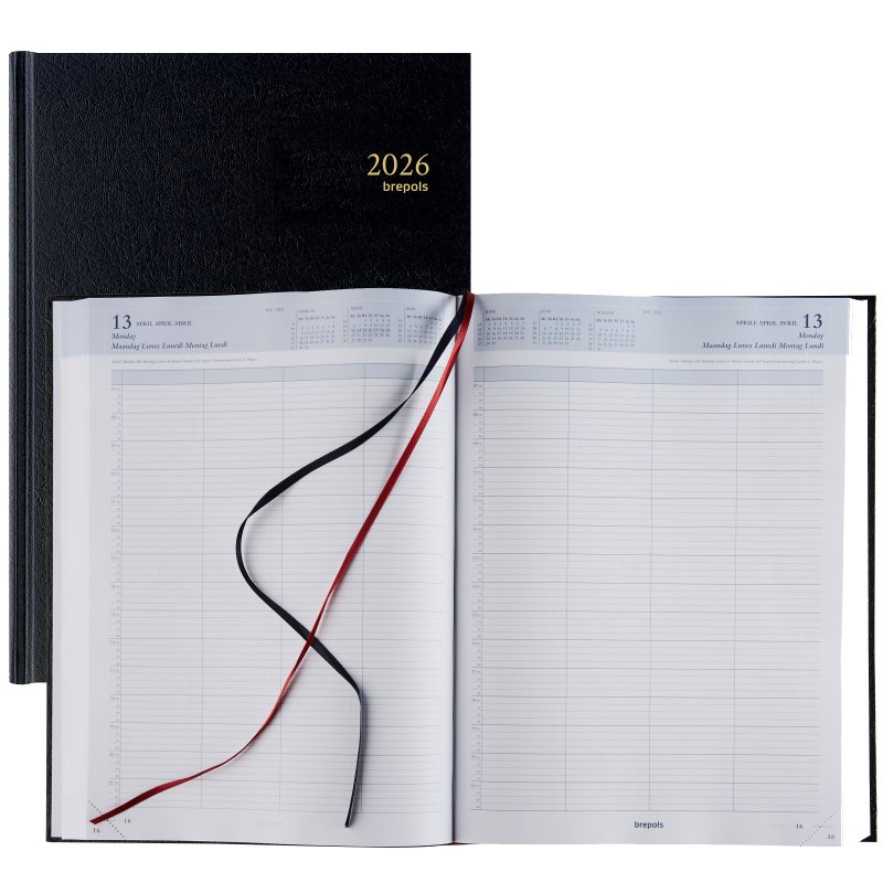 Agenda 'BREMAX 002' 2025, noir