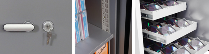 Phoenix dataveiligheidskluis DATA COMMANDER DS4621K, 120 min brandbeveiliging, sleutelslot