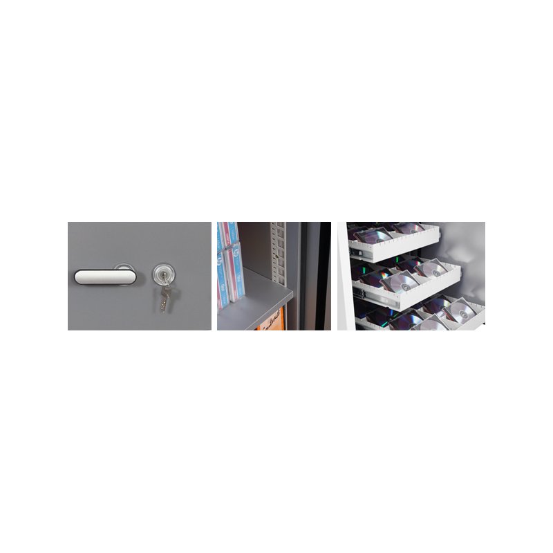 phoenix DATA COMMANDER DS4623K, protection incendie 120 minutes, serrure électronique, 457 litres
