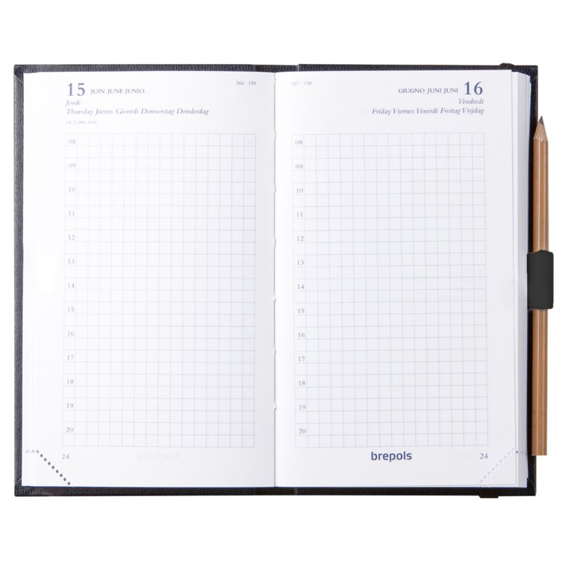 Brepols agenda Chantier 2026, diverse kleuren