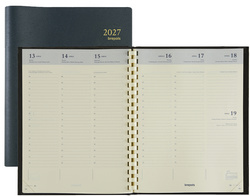 Brepols Buchkalender TIMING 2026, zwart